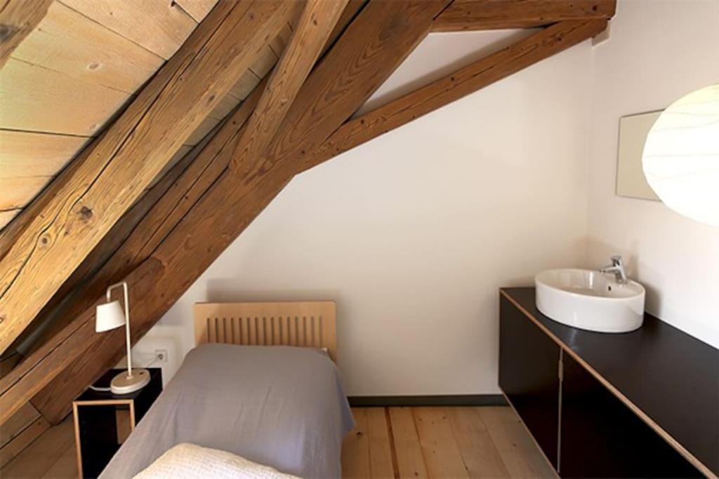 Ferienwohnung Alte Scheune Schopfheim Bagian luar foto