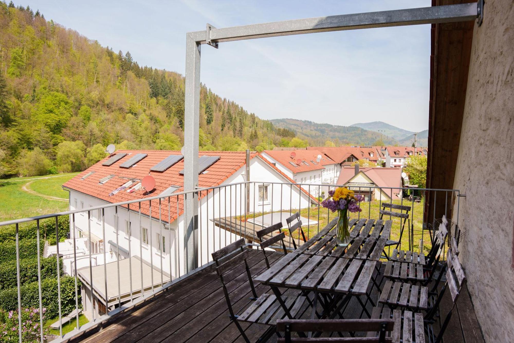 Ferienwohnung Alte Scheune Schopfheim Bagian luar foto